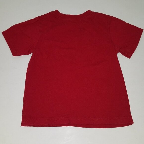Children's Place Red Flag Tee Top 3T United States USA Patriotic FADING AS IS - Picture 4 of 4